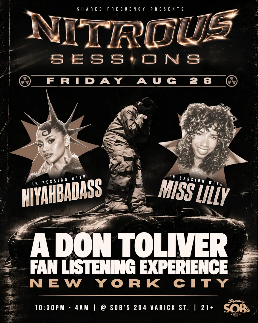 Nitrous Sessions: A Don Toliver Fan Listening Experience event image