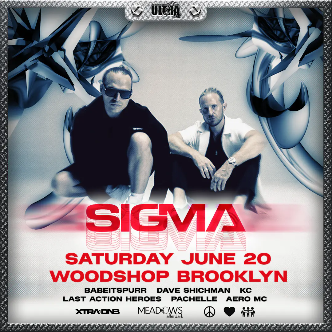 SIGMA SATURDAY JUNE 20 WOOD SHOP BROOKLYN  poster image