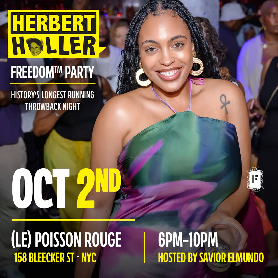 Herbert Holler's Freedom™ Party NYC poster image