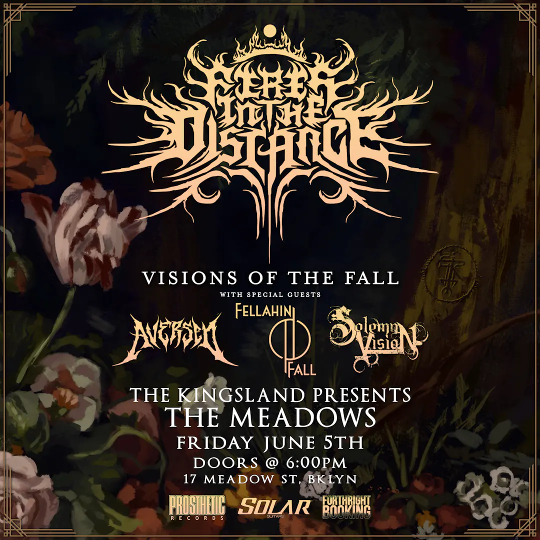 Fires in the Distance, Aversed,  Fellahin Fall, Solemn Vision poster image