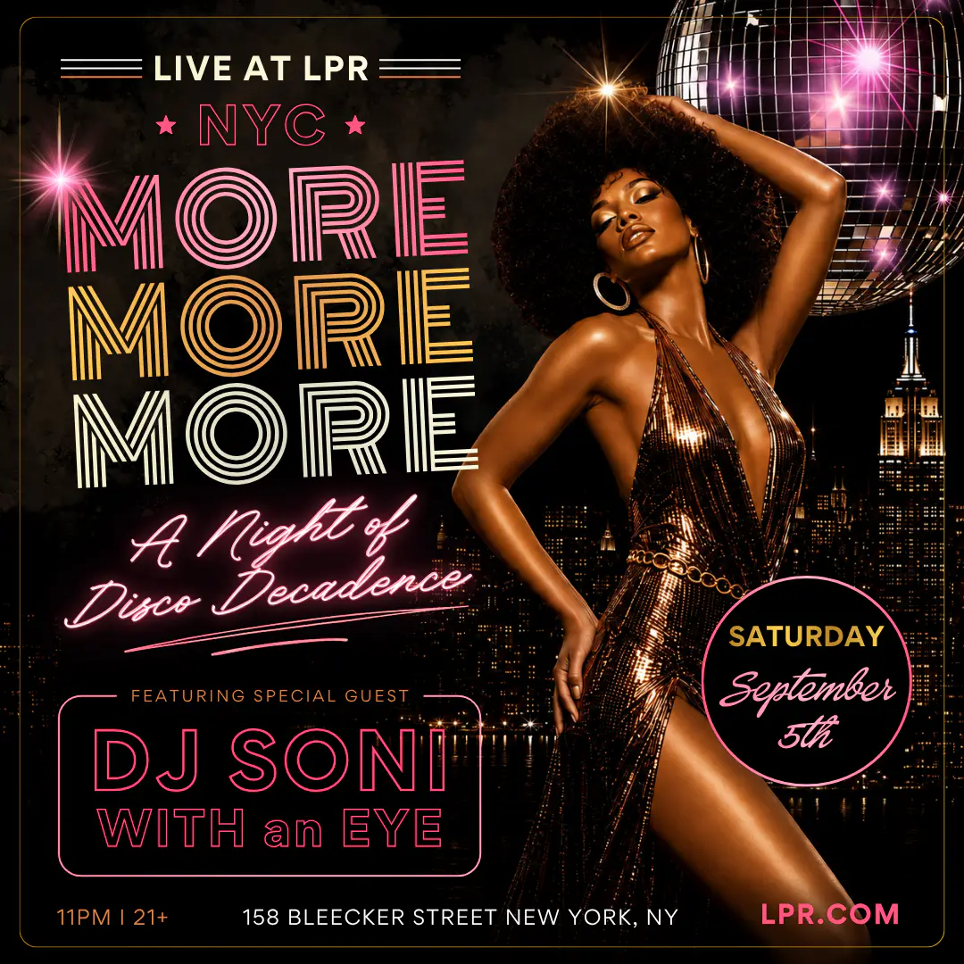 More More More: A Night of Disco Decadence event image