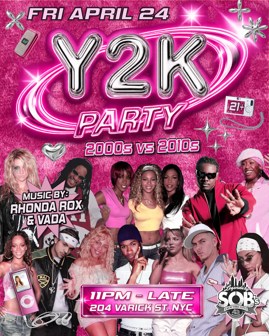 Y2K Party: 2000s vs 2010s poster image