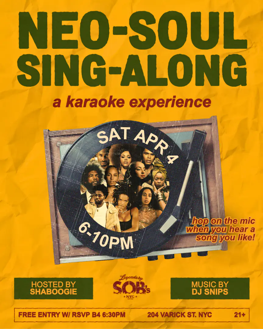 Neo-Soul Sing-Along: A Karaoke Experience poster image