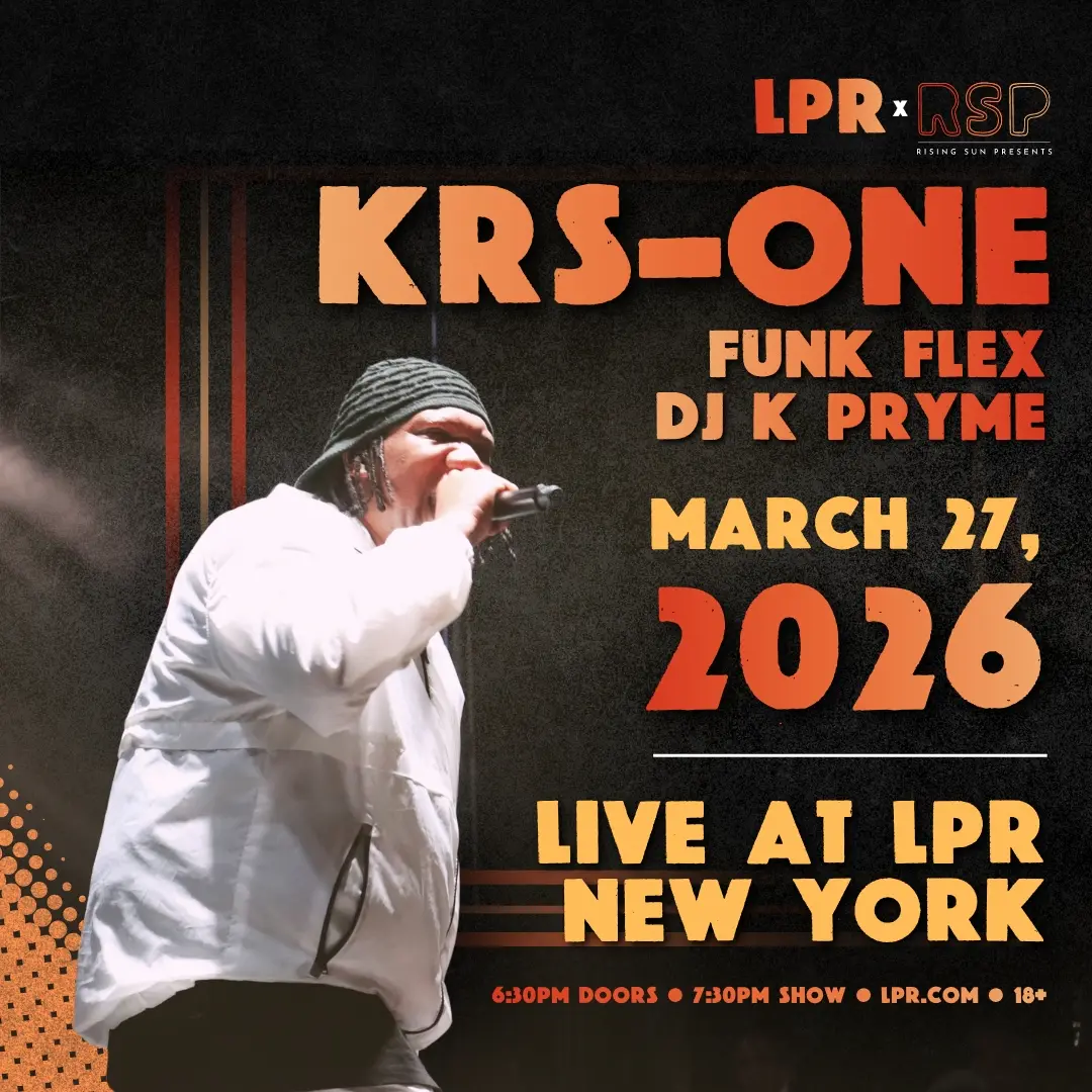 KRS-One (Low Tickets) poster image